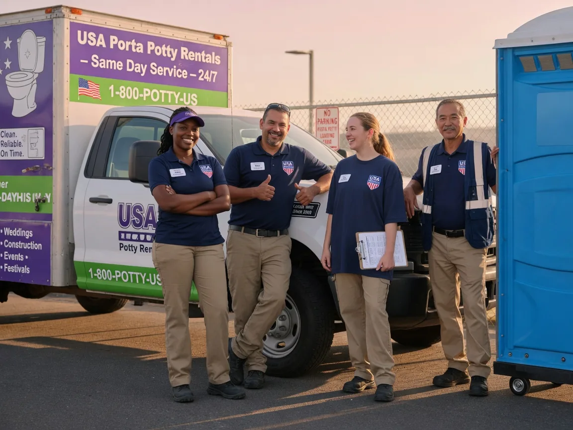 Porta Potty Rental company in Rail Road Flat, CA